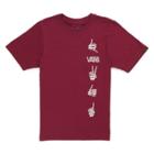 Vans Boys Boneyard T-shirt (burgundy)