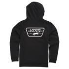 Vans Boys Full Patched Pullover Hoodie (black White)