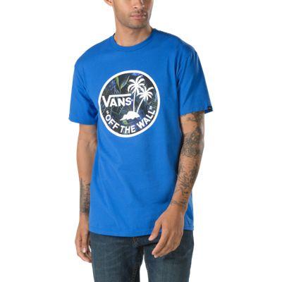 Vans Dual Palm Fill T-shirt (royal Neo Floral)