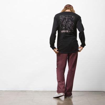 Vans False Peak Long Sleeve T-shirt (black)