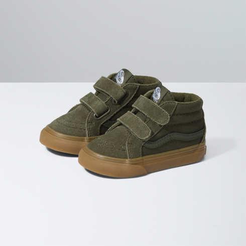 Vans Toddler Sk8-mid Reissue V (grape Leaf)
