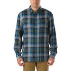 Vans Elm Plaid Buttondown Shirt (surplus Green) Mens T-shirts