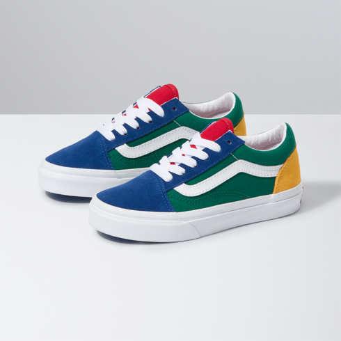 Vans Kids Vans Yacht Club Old Skool (blue/green/yellow)