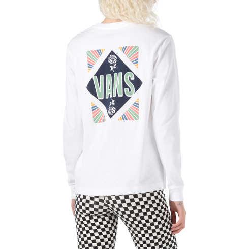 Vans Bless Echo Long Sleeve Bff Tee (white)
