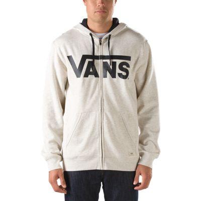 Vans Mens Shoes Skate Shoes Mens Shoes Mens Sandals Classic Zip Hoodie (oatmeal Heather/ Vans Mens Shoes Skate Shoes Mens Shoes Mens Sandals Black)
