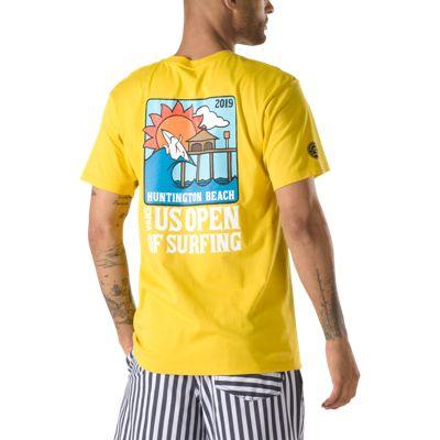 Vans Us Open Pier Scenic Short Sleeve T-shirt (sulphur)