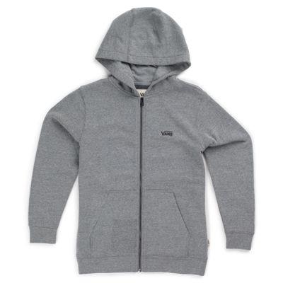 Vans Mens Shoes Skate Shoes Mens Shoes Mens Sandals Shoes Mens Shoes Boys Core Basic Zip Hoodie Iv (graphite Heather)