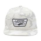 Vans Full Patch Snapback Hat (snow Camo)