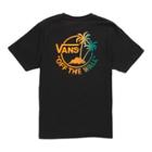 Vans Boys Mini Dual Palm T-shirt (black Gradient)