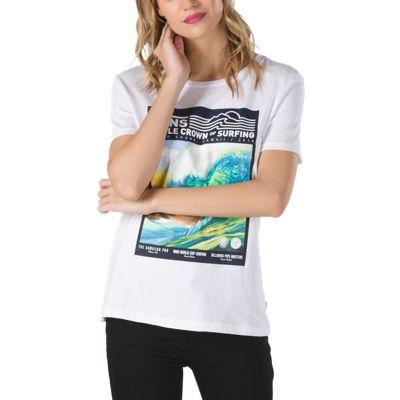 Vans 2018 Vtcs Poster Basic Crew T-shirt (white)