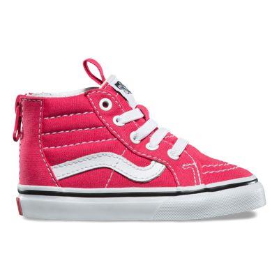 Vans Toddlers Sk8-hi Zip (azalea/true White)
