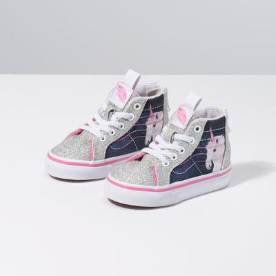 Vans Toddler Digi Unicorn Sk8-hi Zip (black/true White)