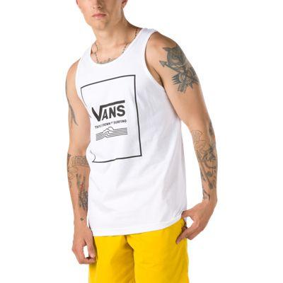 Vans Triple Crown Logo Box Tank (white)
