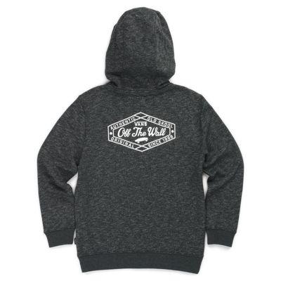 Vans Boys Original Lockup Zip Hoodie (black)