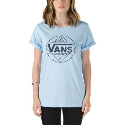 Vans Pinner Crest T-shirt (blue Bell)