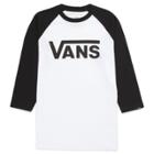 Vans Boys Vans Classic Raglan (white-black)