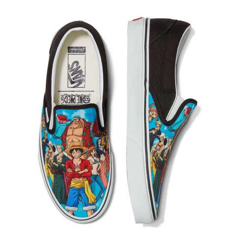 Vans X One Piece Customs Straw Hat Crew Slip-on (customs)