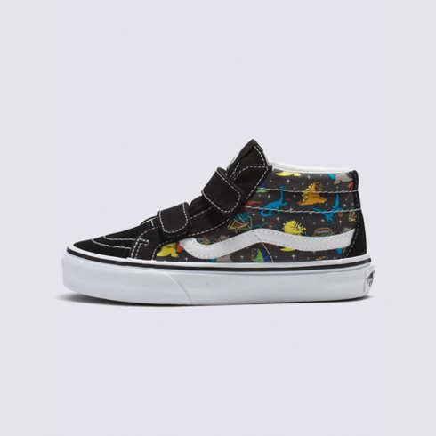 Vans Kids Sk8-mid Reissue V (dino Asphalt/white)