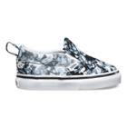 Vans Toddlers Reverse Floral Slip-on V (black/true White)