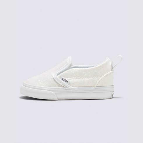 Vans Toddler Glitter Slip-on V (white)