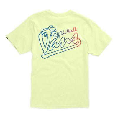 Vans Boys Tiki Time T-shirt (sunny Lime)