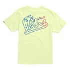 Vans Boys Tiki Time T-shirt (sunny Lime)
