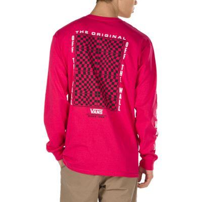 Vans Warped Check Long Sleeve T-shirt (jazzy)