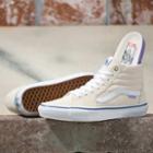 Vans Raw Canvas Skate Sk8-hi (classic White)