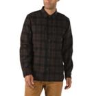 Vans Blackstone Flannel Shirt (demitasse/black)