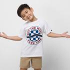 Vans Little Kids Sidestripe T-shirt (white)