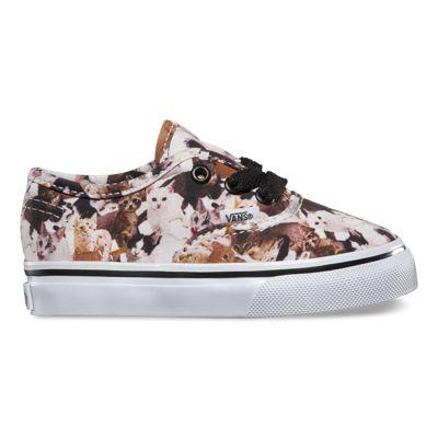Vans Toddlers Aspca Authentic (kittens/true White)