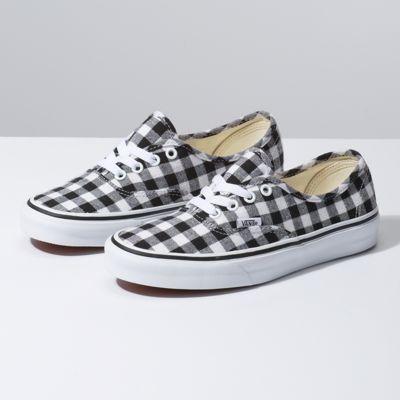 Vans Gingham Authentic (black/true White)
