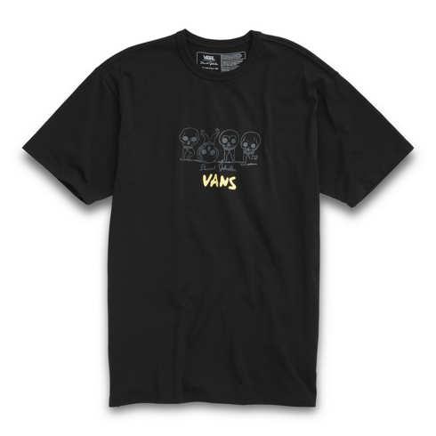Vans X Daniel Johnston Respect Off The Wall Classic Tee (black)