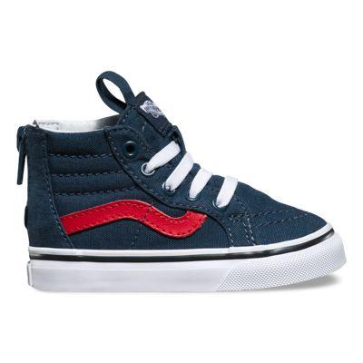 Vans Toddlers Varsity Sk8-hi Zip (navy/true White)