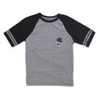 Vans Boys Shady Spots Ss Raglan T-shirt (heather Grey/black)