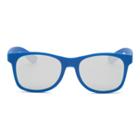 Vans Spicoli Flat Sunglasses (lapis Blue/silver Mirror)