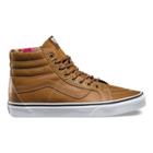 Vans Mens Shoes Skate Shoes Mens Shoes Mens Sandals Leather Sk8-hi Reissue (brown/guate)