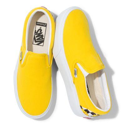 Vans Customs Sunflower Checkerboard Slip-on Platform (customs)