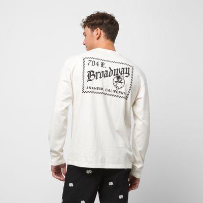 Vans High Hat Long Sleeve T-shirt (antique White)