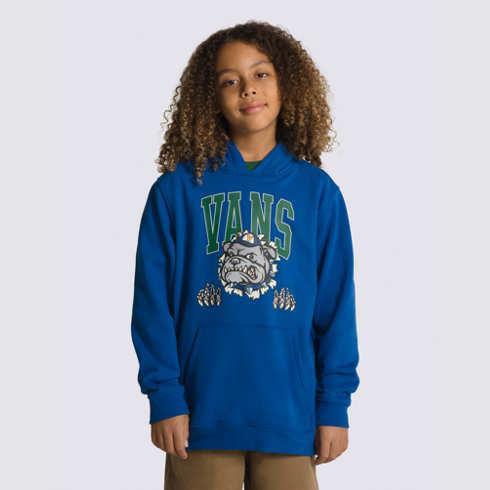 Vans Kids Varsity Bulldog Hoodie (true Blue)