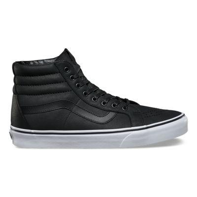 Vans Premium Leather Sk8-hi Reissue (black/true White)