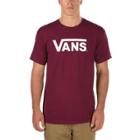 Vans Classic T-shirt (burgundy-white)