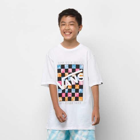Vans Kids Dyed Blocks T-shirt (white)