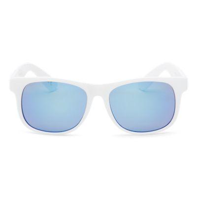 Vans Boys Spicoli Sunglasses (white Royal Blue Mirror)