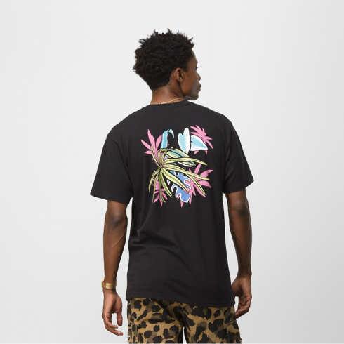 Vans Anaheim Print Mash Up Peace Leaf T-shirt (black)