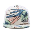 Vans Beach Bound Trucker Hat (white Sand Tropical)