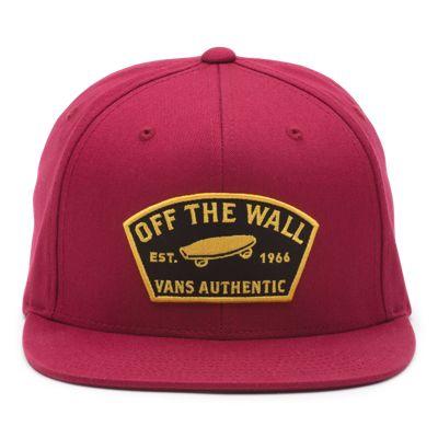 Vans Trask Snapback Hat (rhumba Red)