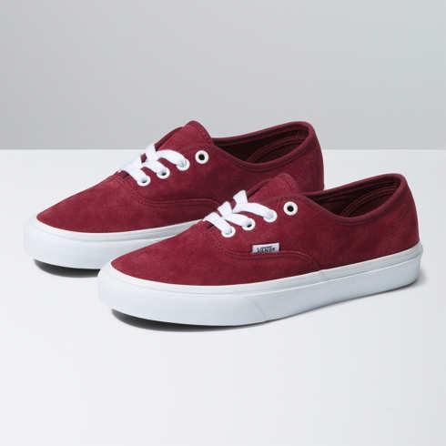 Vans Authentic (pig Suede Tawny Port)