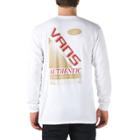 Vans Blank Tape Long Sleeve T-shirt (white)