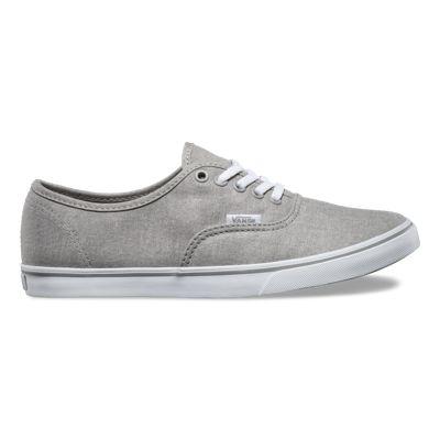Vans Mens Shoes Skate Shoes Mens Shoes Mens Sandals Shoes Mens Shoes Washed Canvas Authentic Lo Pro (drizzle/true White)